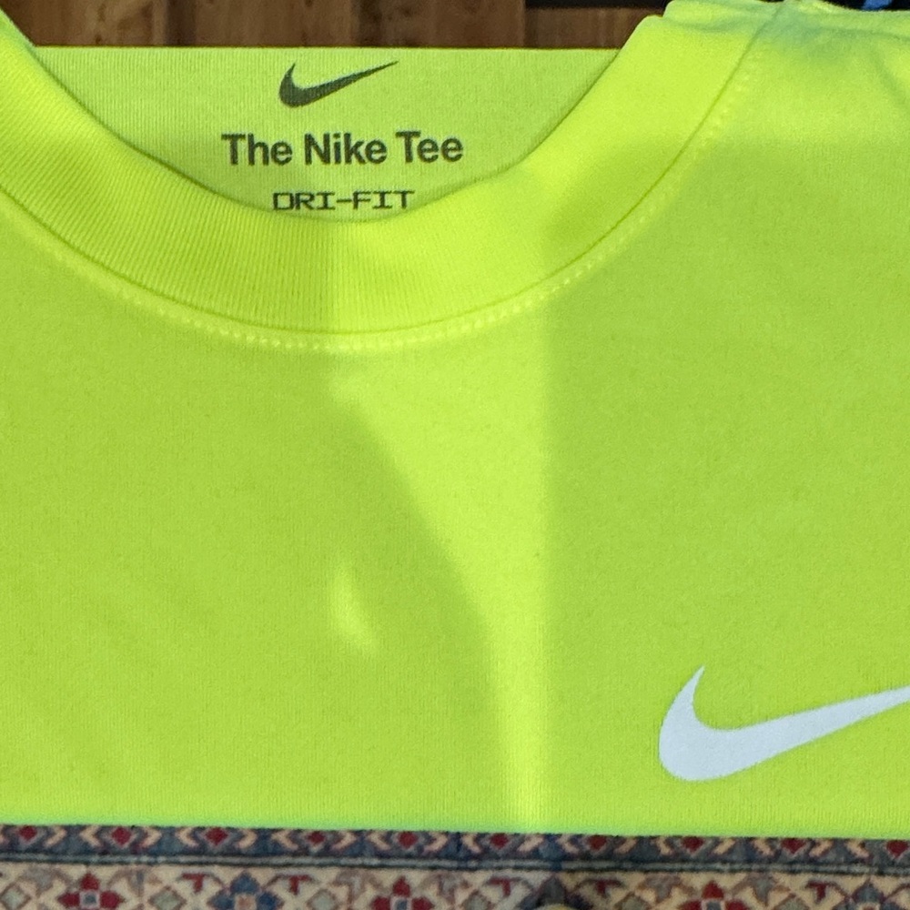 Nike Dri-FIT Bright Yellow Tee